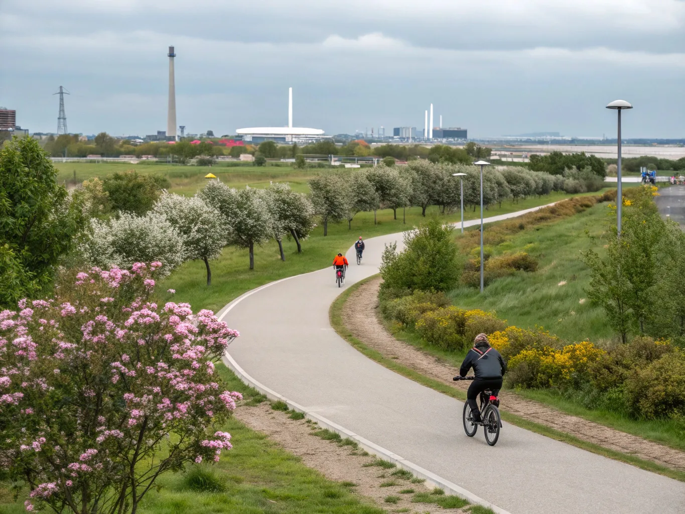 Amager Strandpark cykelrute
